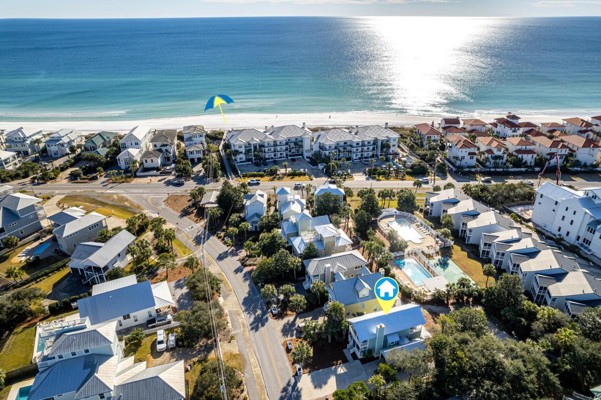 Little Wing Just Renovated 3 Bedroom 3 Ba 3 Bikes Pool Sleeps 6 Santa Rosa Beach Exterior photo